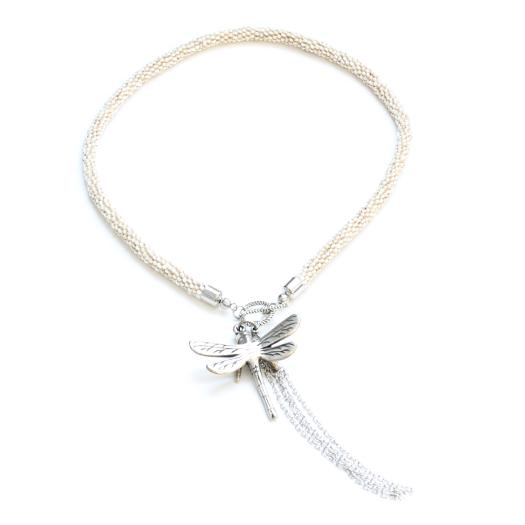 Short Dragonfly Necklace