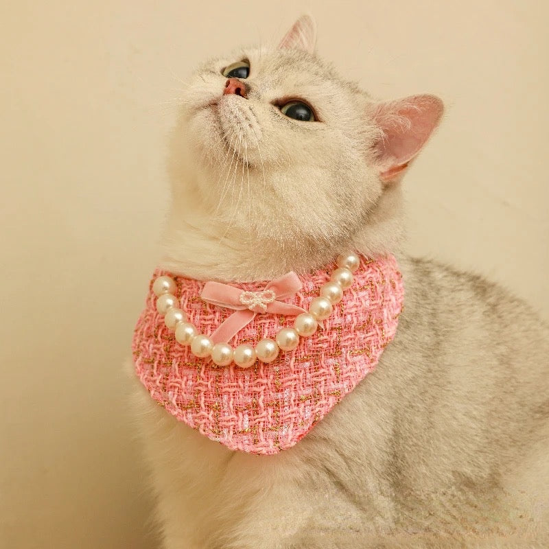 Tweed Dog Bandana | Pet Accessory
