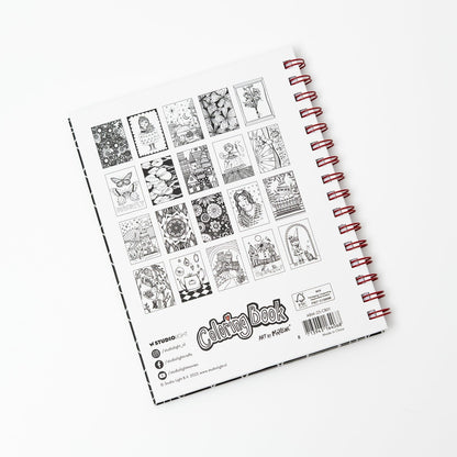 Livre de Coloriage ABM Colorful Magic Art By Marlene 210x148x8mm 20 Feuilles