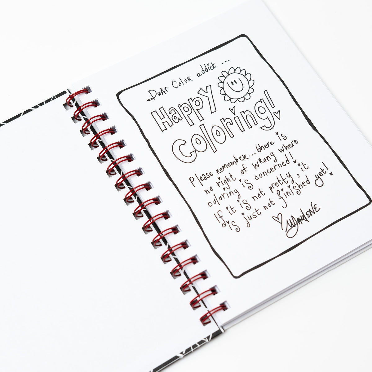 Livre de Coloriage ABM Colorful Magic Art By Marlene 210x148x8mm 20 Feuilles