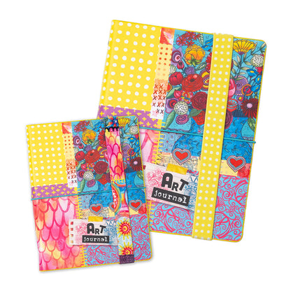 Bandes élastiques ABM pour un journal intime de taille parfaite Art By Marlene 2 Pièces