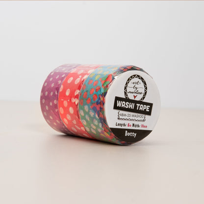 ABM Washi Tape À Pois Art By Marlene 3 Pièces