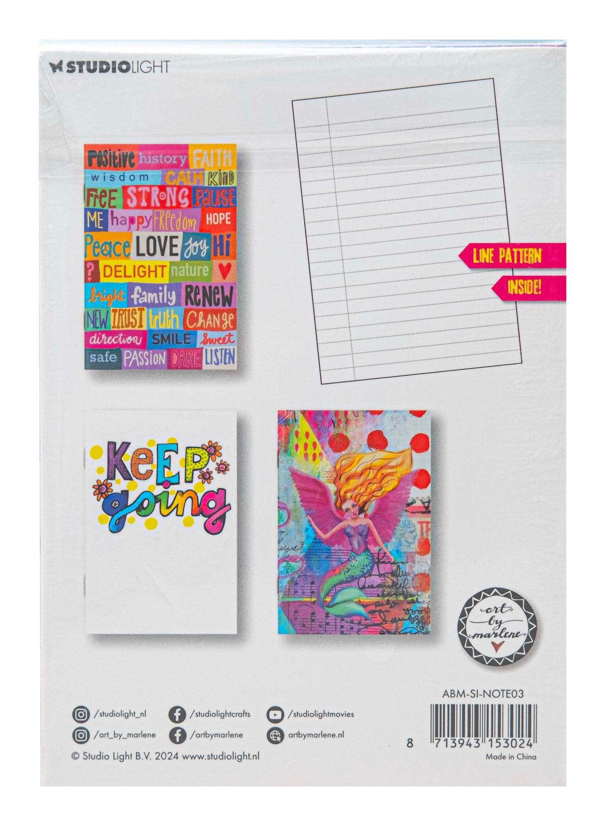 ABM Cahiers de notes 3 En lot Collection Signature 3 PIÈCES
