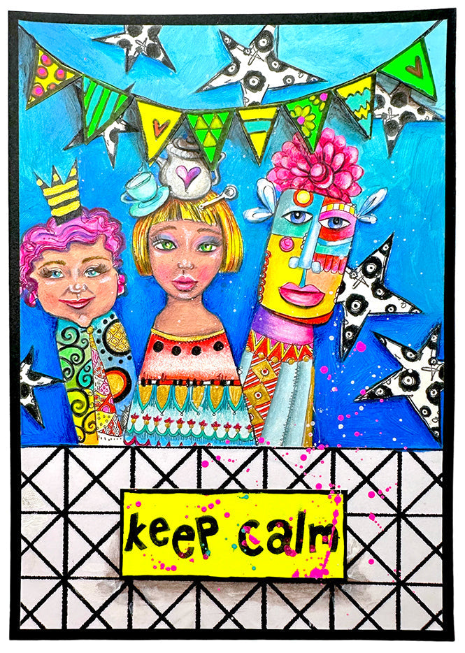 ABM Tampon transparent Éléphant de fête Collection Signature 148x210x3mm 23 pièces n°507