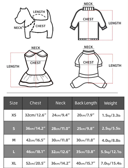 Brrbrry Dog Dress | Dog Dress for Everyday Wear