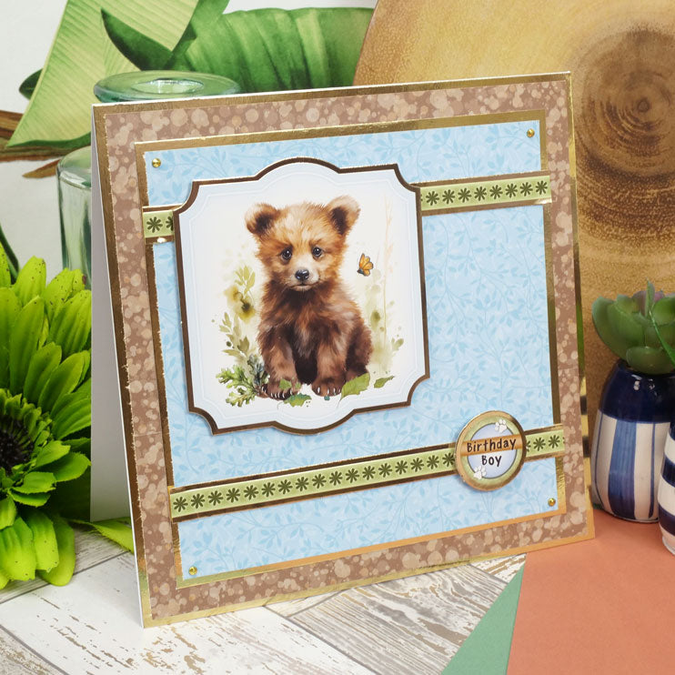Décorations de cartes de luxe Adorables animaux