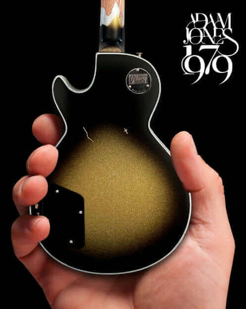 Guitare miniature Adam Jones Les Paul Custom Antique Silverburst