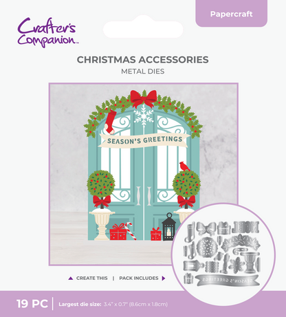 Matrice de découpe métallique Crafter's Companion - Accessoires de Noël