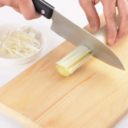 Eatoco Saku Coupe-Poireau – Outil Japonais en Acier Inoxydable pour Légumes Fibreux