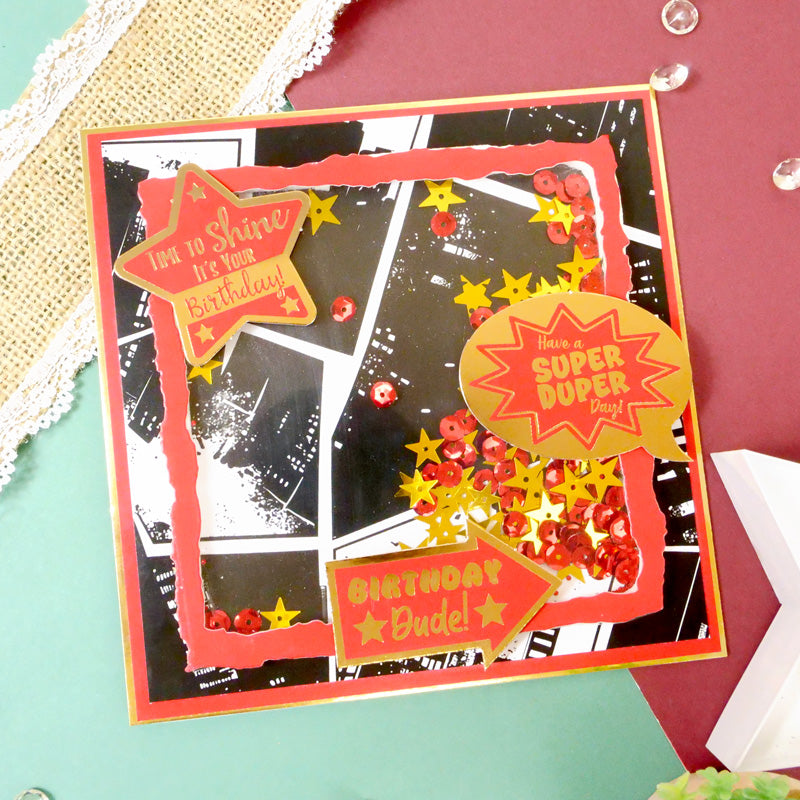 Pochettes de cartes Designer Adorable Scorable – Bandes dessinées colorées
