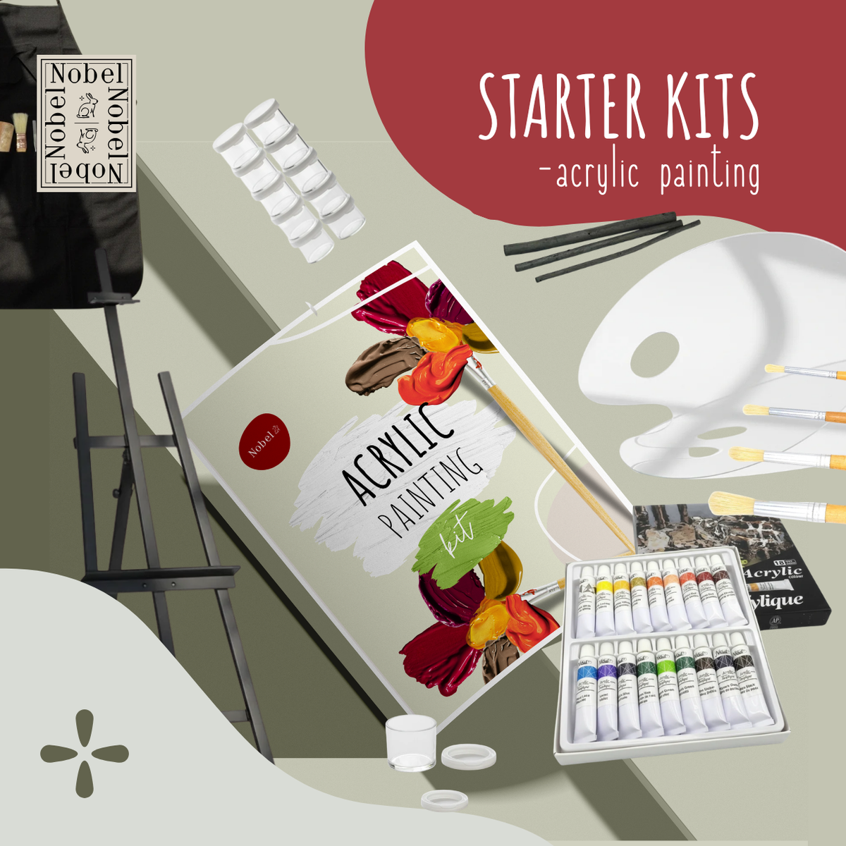 STARTER KITS - Acrylic Painting
