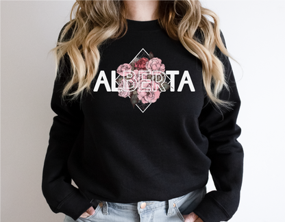 Chandail unisexe col rond Alberta Diamond | Vêtements Alberta