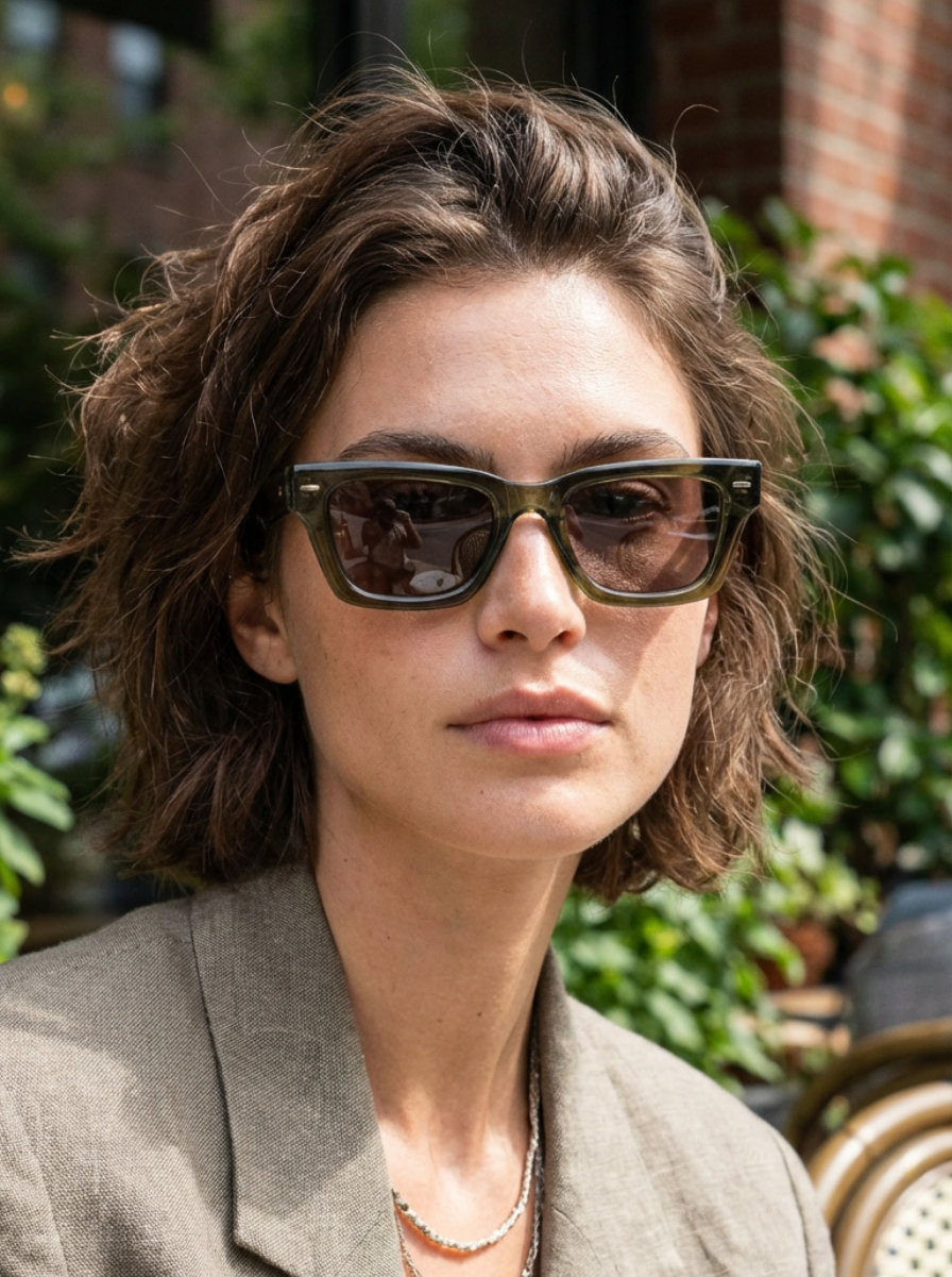 Boléro Knox — Bold Classic Square Sunglasses