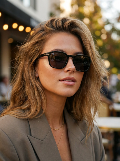 Boléro Quinn — Retro Square Sunglasses