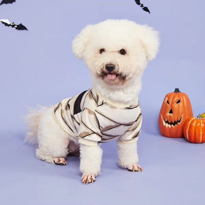 Costume de chien momie | Costume d'Halloween pour chien