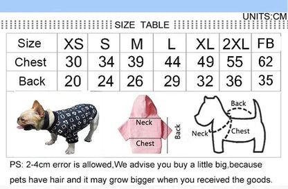 Chandail pour chien Chewy Vuitawn Signature | Chandail pour chien