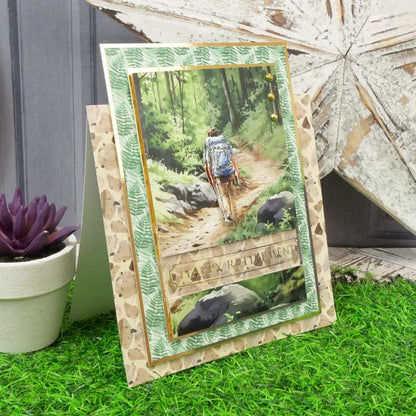 Feuille de dessus de découpage La nature.