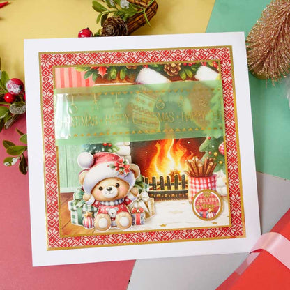 Brilliant Backgrounds - Christmas Time Is Here 8" x 8" Paper Pad