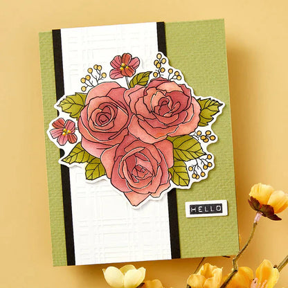 Bundle SDS et pochoir Garden Party de la collection From the Garden par Wendy Vecchi