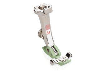 Pied pour fermeture à glissière n° 54 de Bernina avec guide, téflon