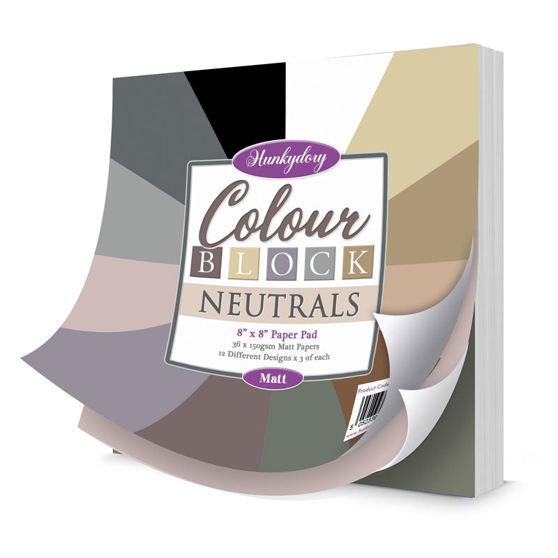 Bloc de papier Couleur uni - Neutres - Mat