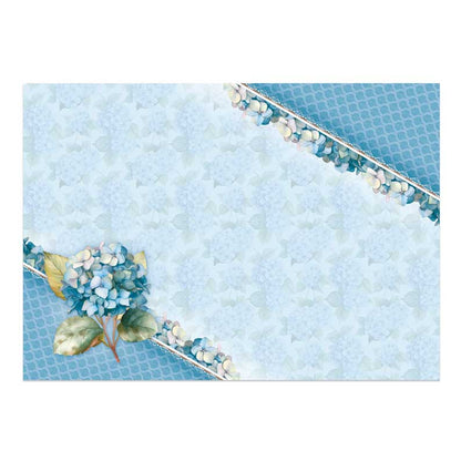 Set Deco-Large "En pleine floraison" - Fleur d'hortensia