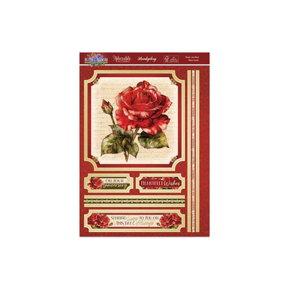 Set de Découpes Deco-Large Éclosion Complète - Roses Rouges