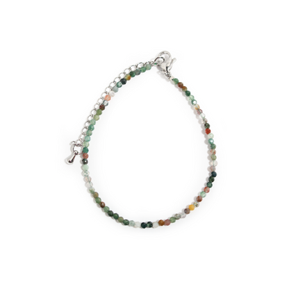 Indian Agate Bracelet - 2-3mm