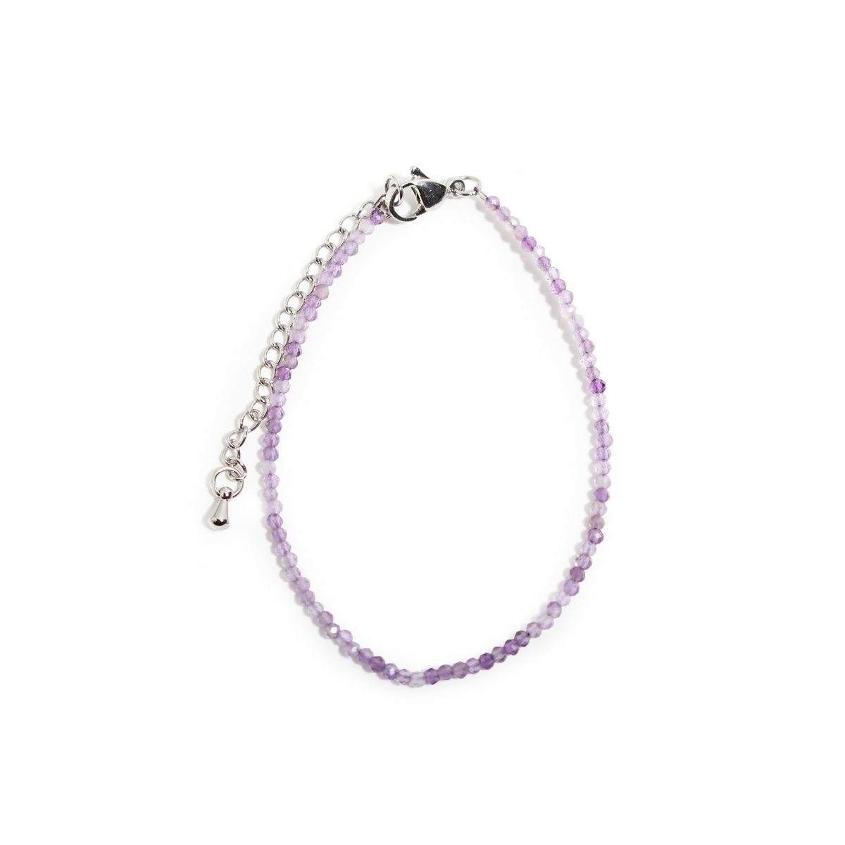 Amethyst Bracelet - 2-3mm