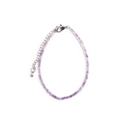 Amethyst Bracelet - 2-3mm