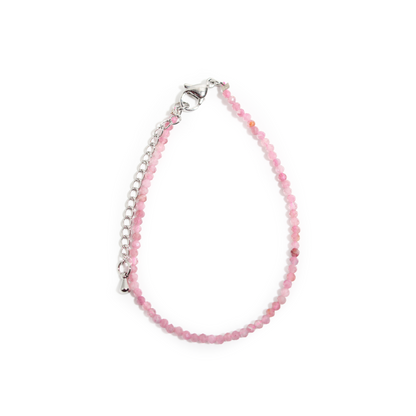 Pink Tourmaline Bracelet - 2-3mm