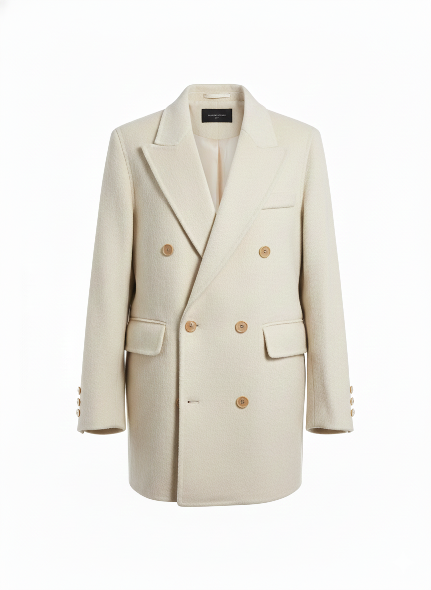 Oversized Cloud Dancer Blazer
