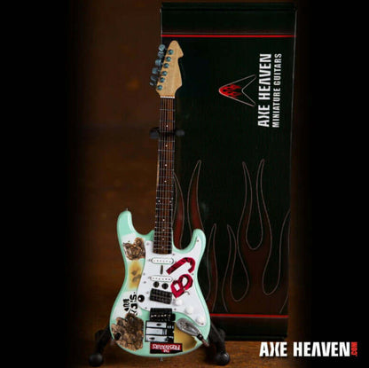 Réplique miniature de guitare de collection Billie Joe Armstrong Signature Bleue