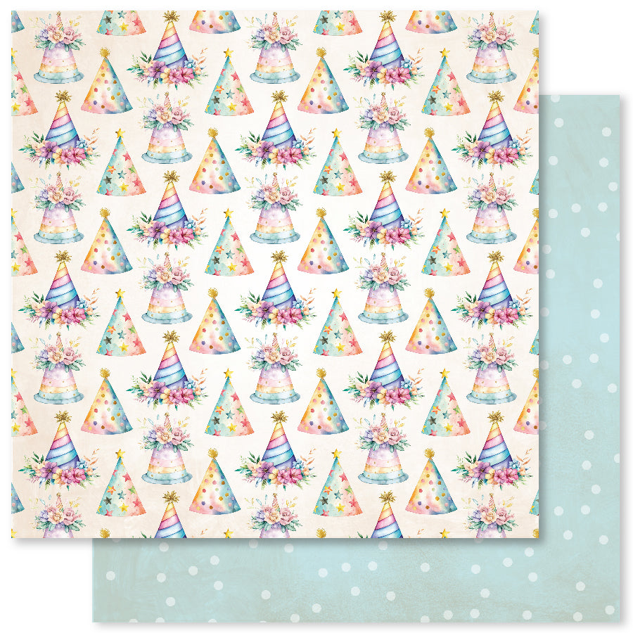 Birthday Fun Basics F 12 x 12 Paper (12 pc Bulk Pack) 33300