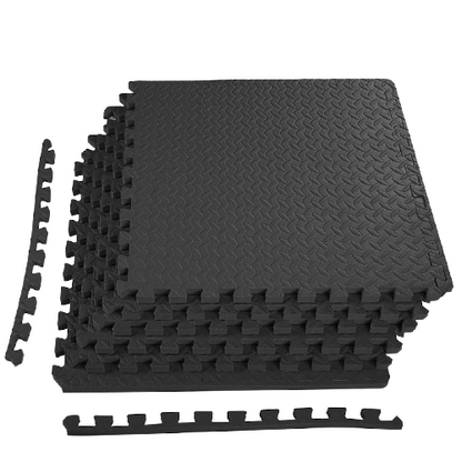 HAJEX Tapis de sol de gym emboîtable - Paquet de 6