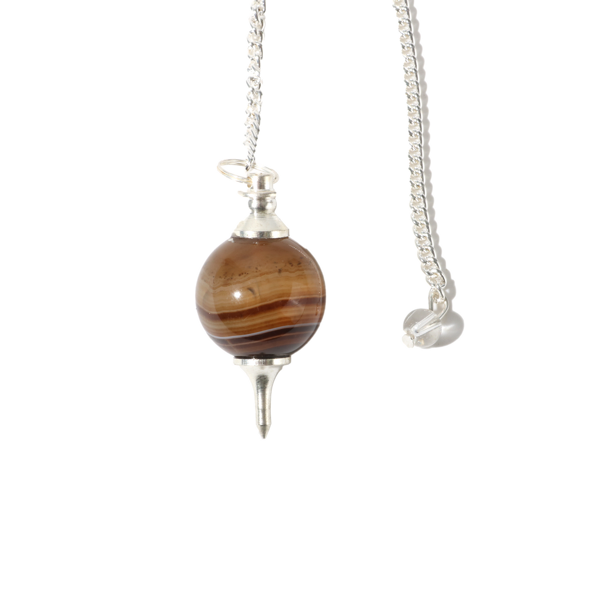 Black Onyx Ball and Point Pendulum - 3 Pack
