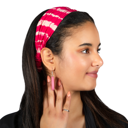 Tie Dye Bandana - Pink