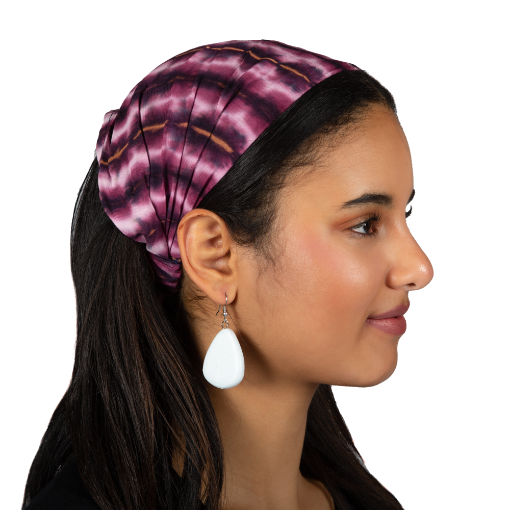 Tie Dye Bandana - Purple