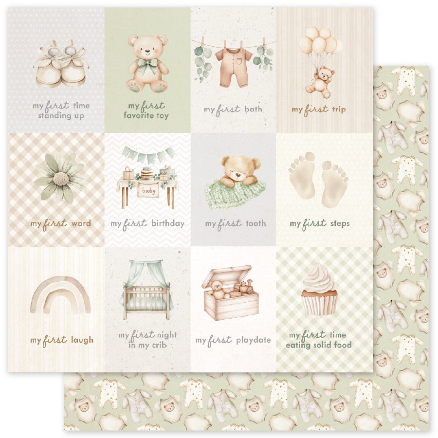 Collection de papiers Boho Baby 6x6 35068