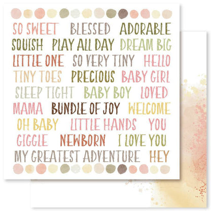 Boho Nursery 6x6 Paper Collection 21855
