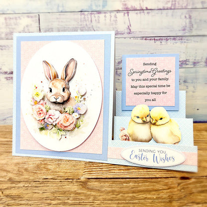 Décopatch Découpé à l'Emporte-Pièce – Poussins & Lapin (pack de 3)