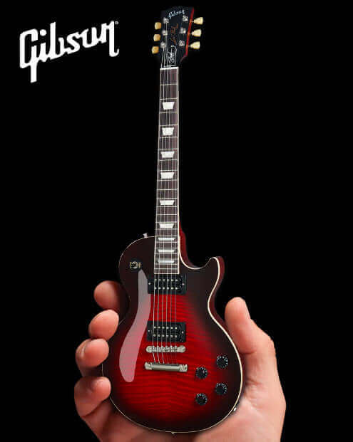 Mini-guitare modèle Slash Gibson Les Paul Standard Vermillion Burst