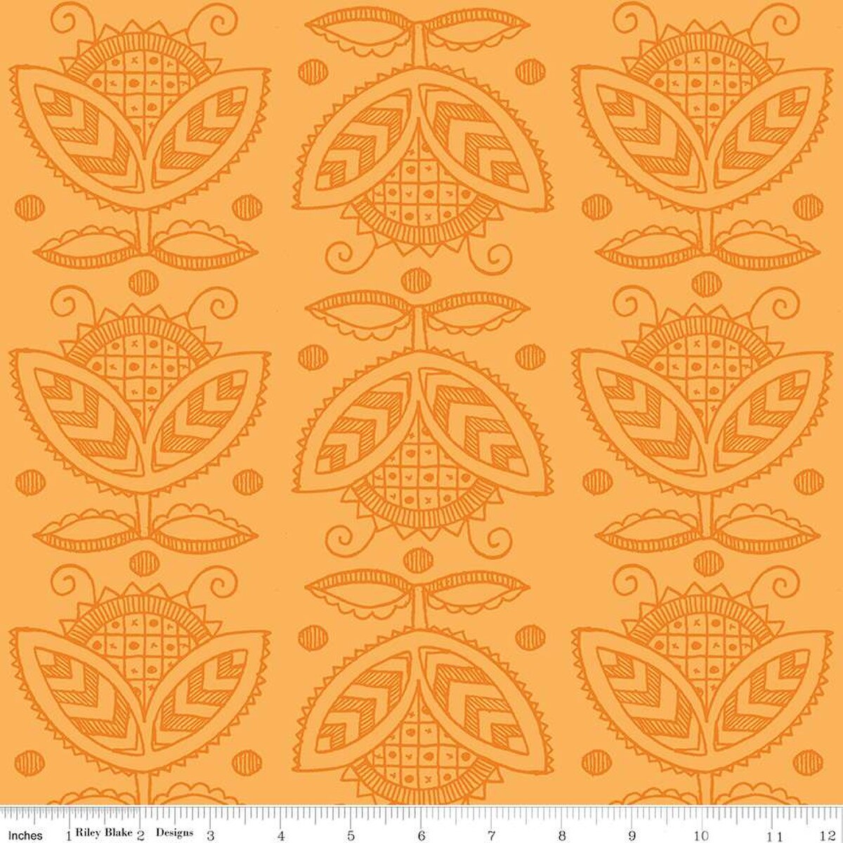 Riley Blake - Costume Maker's Act II - Thistle Orange - C16015-ORANGE