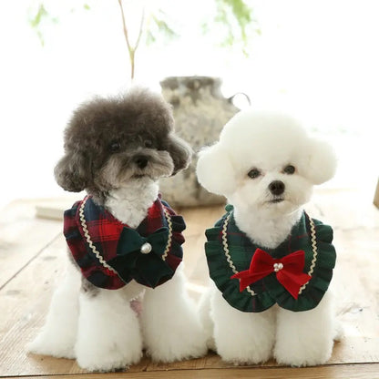 Bandana de Noël pour animaux de compagnie – Accessoire de fête pour animaux