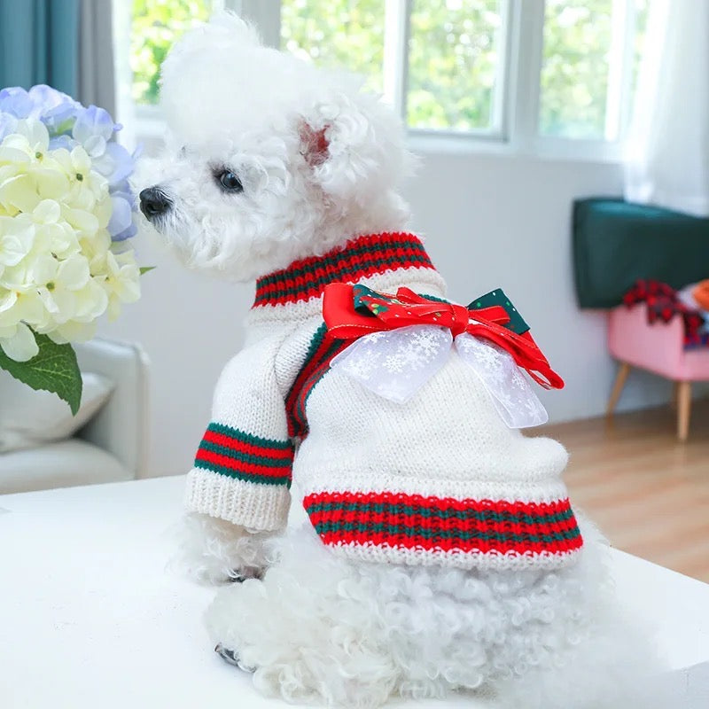 Pull de Noël pour chien | Tricot de Noël pour chien