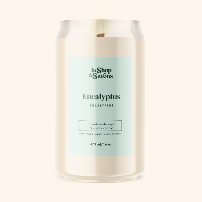 Soy candle 16 oz - Eucalyptus