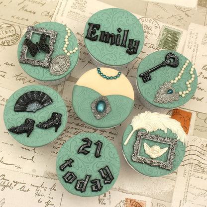 Moule en silicone accessoires vintage miniatures