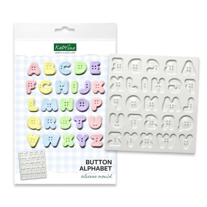 Moule en silicone Alphabet Boutons