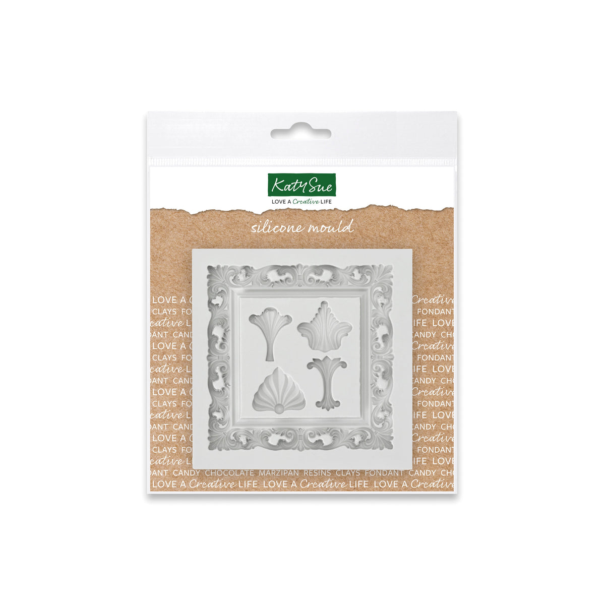 Square Frame and Corners Silicone Mould