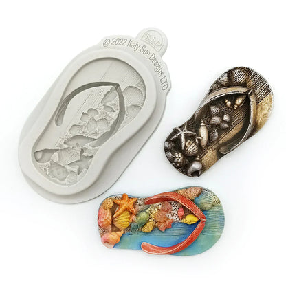 Beach Sandal Silicone Mould
